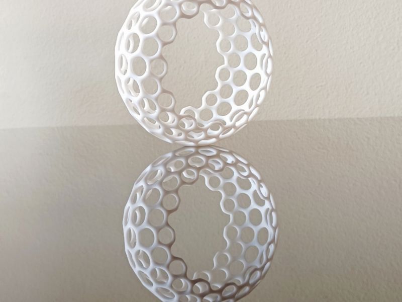 Seafoam Inspired Lacy Bangle